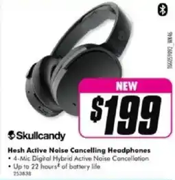 The Good Guys Hesh active noise cancelling headphones offer