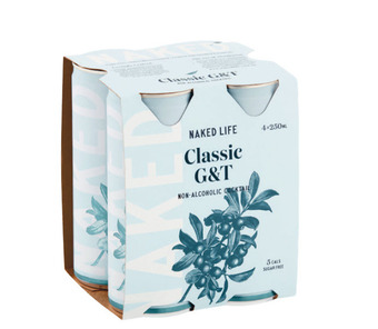 Woolworths Naked life mixers 4 x 250ml offer