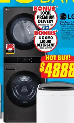 The Good Guys Washtower combo washer dryer offer