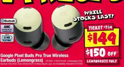 JB Hi-Fi Google pixel buds pro true wireless offer