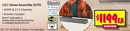 JB Hi-Fi Lgc series sound bar sc9s offer