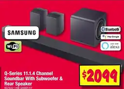 JB Hi-Fi Q-series 11.1.4 channel soundbar with subwoofer & rear speaker offer