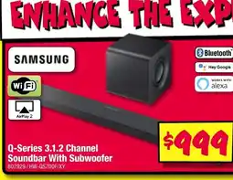 JB Hi-Fi Q-series 3.1.2 channel soundbar with subwoofer offer