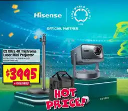 JB Hi-Fi C2 ultra 4k trichroma laser mini projector offer