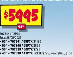JB Hi-Fi Qled tv offer