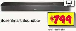 JB Hi-Fi Bose smart soundbar offer