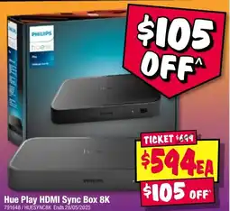 JB Hi-Fi Hue play hdmi sync box 8k offer