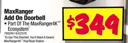 JB Hi-Fi Maxranger add on doorbell offer