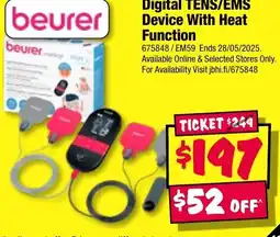 JB Hi-Fi Digital tens/ems device with heat function offer