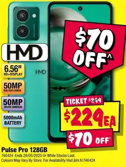 JB Hi-Fi Pulse pro 128gb offer