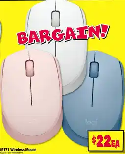 JB Hi-Fi M171 wireless mouse offer