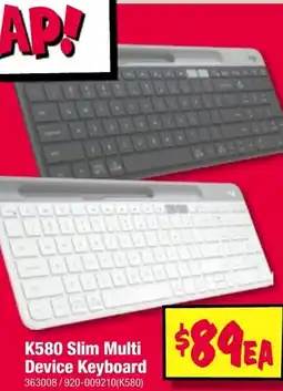 JB Hi-Fi K580 slim multi device keyboard offer