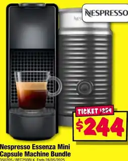 JB Hi-Fi Nespresso essenza mini capsule machine bundle offer