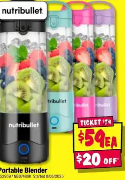 JB Hi-Fi Portable blender offer