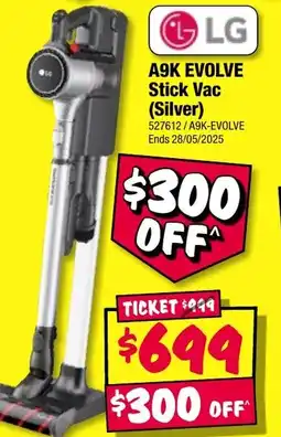 A9k evolve stick vac
