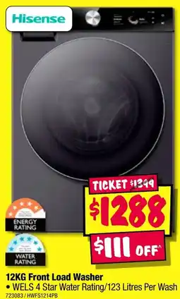 JB Hi-Fi Front load washer offer