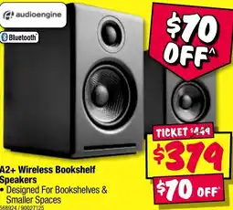 JB Hi-Fi A2+ wireless bookshelf speakers offer