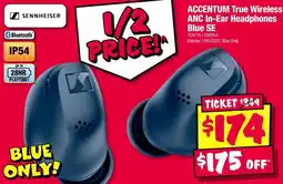 JB Hi-Fi Accentum true wireless anc in-ear headphones blue se offer