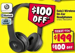 JB Hi-Fi Solo3 wireless on-ear headphones offer