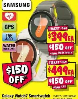 JB Hi-Fi Galaxy watch7 smartwatch offer