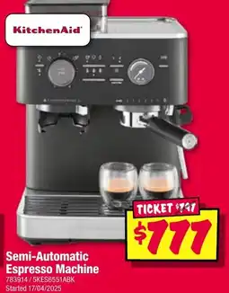 JB Hi-Fi Semi-automatic espresso machine offer
