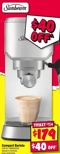 JB Hi-Fi Compact barista offer