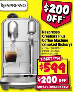 JB Hi-Fi Nespresso coffee machine offer