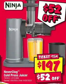 JB Hi-Fi Cold press juicer offer