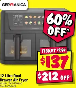 JB Hi-Fi Dual drawer air fryer offer