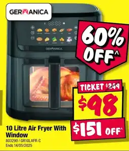 JB Hi-Fi Air fryer with window offer
