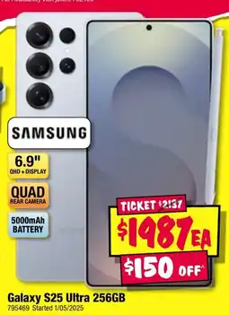 JB Hi-Fi Galaxy z fold6 256gb offer