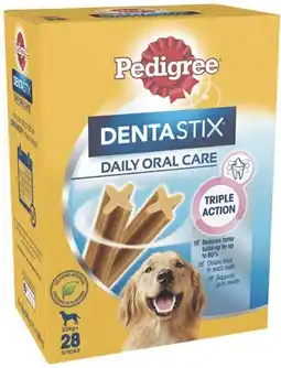 IGA Pedigree Dentastix Daily Oral Care 28 Pack Selected Varieties offer