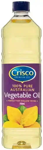 IGA Crisco Vegetable or Canola Oil 750mL offer