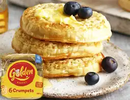 IGA Golden Crumpet Rounds 6 Pack Selected Varieties offer