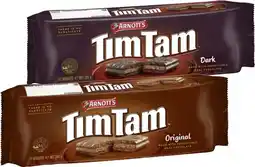 IGA Arnott’s Tim Tam Chocolate Biscuits 165‑200g Selected Varieties offer