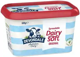 IGA Devondale Spreadable Butter 500g Selected Varieties offer