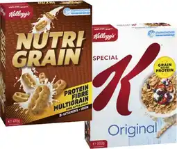 IGA Kellogg’s Cereals Nutri‑Grain 470g, Special K Original or Coco Pop Chex 500g offer