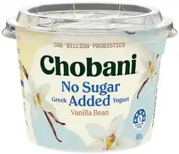 IGA Chobani No Sugar Added Greek Yogurt 680g Selected Varieties offer