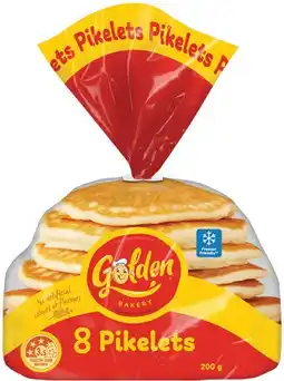 IGA Golden Pikelets 8 Pack offer