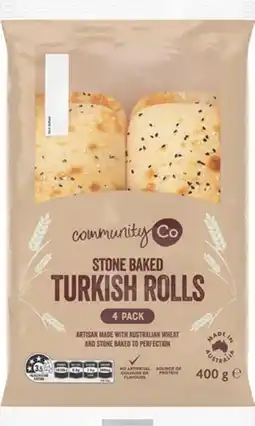 IGA Turkish Rolls or Turkish Pide 4 Pack offer