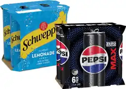 IGA Pepsi, Solo or Schweppes 6x275mL Selected Varieties offer