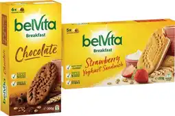 IGA BelVita Breakfast Biscuits 300g or Strawberry Yoghurt Sandwich 253g Selected Varieties offer