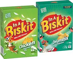 IGA In A Biskit Flavoured Crackers 145‑160g Selected Varieties offer