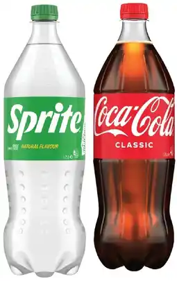 IGA Coca‑Cola, Sprite or Fanta 1.25 Litre Selected Varieties offer