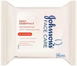 IGA Johnson’s Facial Cleansing Wipes 25 Pack Selected Varieties offer