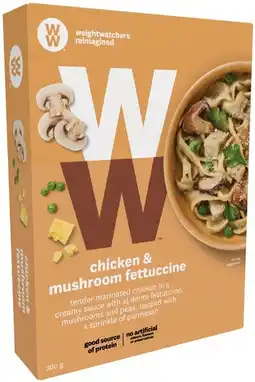 IGA Weight Watchers Frozen Meal 300‑320g Selected Varieties offer