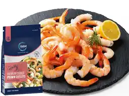 IGA Global Seafoods Prawn Cutlets Cooked & Peeled Tail On 1kg offer