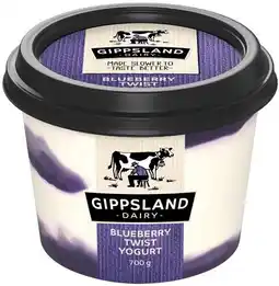 IGA Gippsland Dairy Yogurt 700g Selected Varieties offer