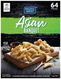 IGA Pacific West Asian Banquet or Cocktail Spring Rolls 1kg offer