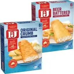 IGA I&J Australian Wild Caught Hoki 425g Selected Varieties offer